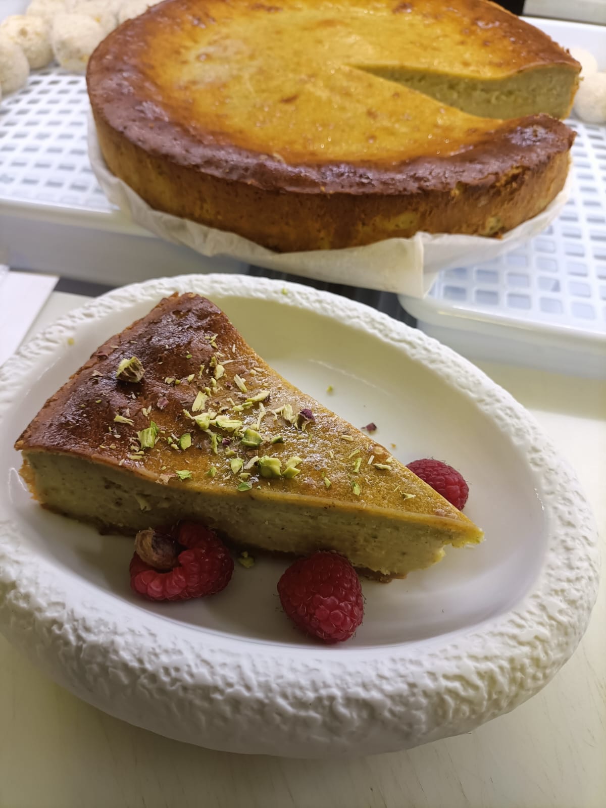 Tarta de Queso La Viña